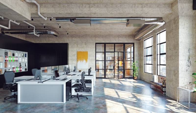Aménagement de bureaux pour une société d'import-export basée à Marseille La Joliette